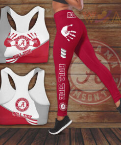 Alabama Crimson Tide Leggings Bra Sports