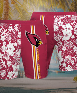 Arizona Cardinals 3D Hawaiian Shorts