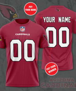 Arizona Cardinals 3D T shirt 04