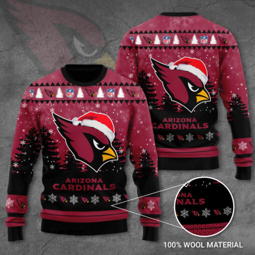 Arizona Cardinals 3D Ugly Sweater