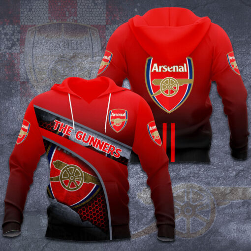 Arsenal 3D hoodie 2023