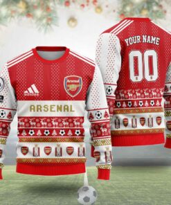 Arsenal FC Ugly Christmas 3D Sweater