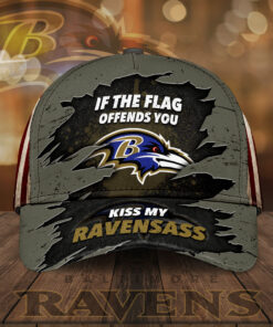 Baltimore Ravens Cap Custom Hat 01