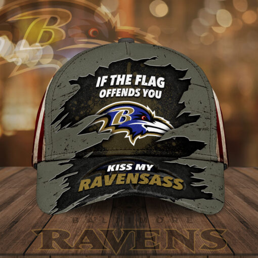 Baltimore Ravens Cap Custom Hat 01