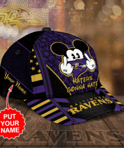 Baltimore Ravens Cap Custom Hat 04