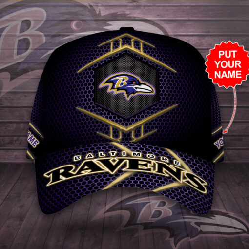 Baltimore Ravens Cap Custom Hat 05