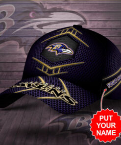 Baltimore Ravens Cap Custom Hat 06