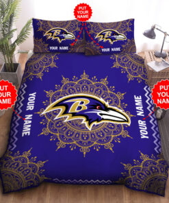 Baltimore Ravens bedding set 01