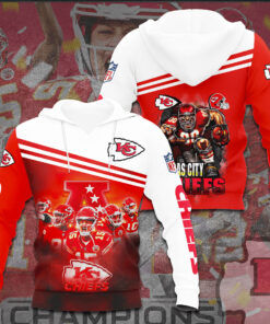 Best sellers Kansas City Chiefs 3D hoodie 05