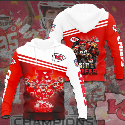 Best sellers Kansas City Chiefs 3D hoodie 05
