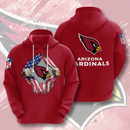 Best selling Arizona Cardinals 3D hoodie 07