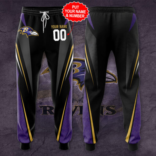 Best selling Baltimore Ravens 3D Sweatpant 02