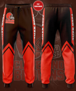 Best selling Cleveland Browns 3D Sweatpant 02