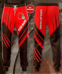 Best selling Cleveland Browns 3D Sweatpant 05
