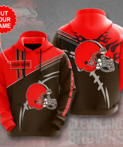 Best selling Cleveland Browns 3D hoodie 02