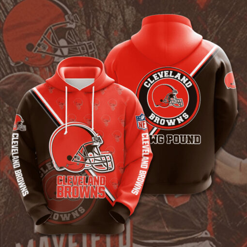 Best selling Cleveland Browns 3D hoodie 03