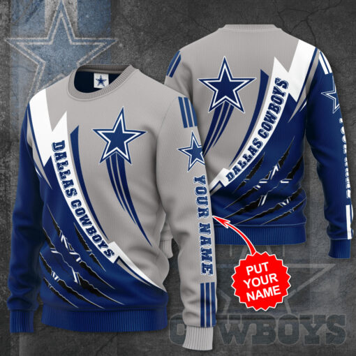 Best selling Dallas Cowboys 3D Sweatshirt 05