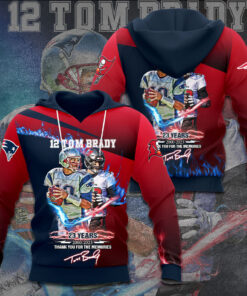 Best selling Tom Brady 3D hoodie 02
