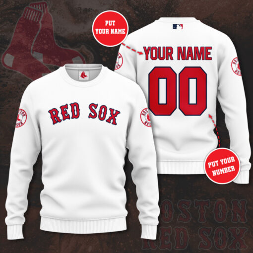 Boston Red Sox 3D Sweatshirt 02