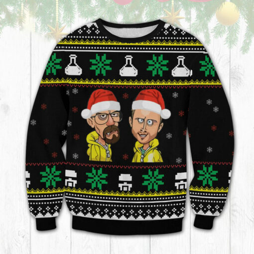 Breaking Bad Ugly Christmas 3D Sweater