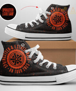 Bruce Springsteen High Top Canvas Shoe WOAHTEE23623S2 Design 1