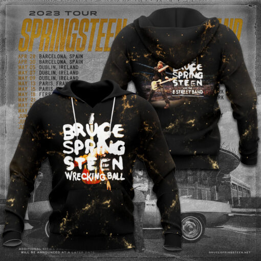 Bruce Springsteen Hoodie WOAHTEE17723S1