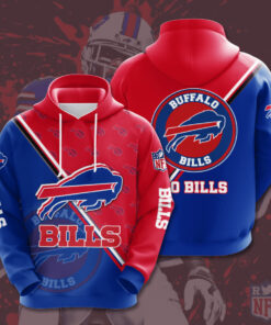 Buffalo Bills 3D Hoodie Design
