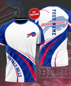 Buffalo Bills 3D T shirt White