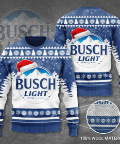Busch Light Ugly Christmas 3D Sweater 2022