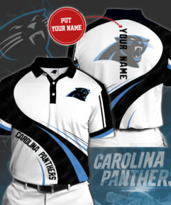 Carolina Panthers 3D Polo 02