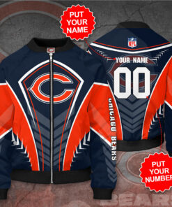 Chicago Bears 3D Bomber Jacket 04