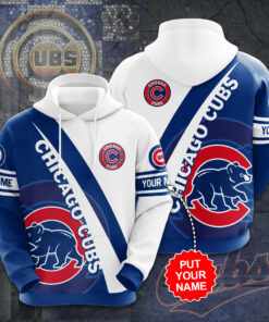 Chicago Cubs 3D Hoodie 01