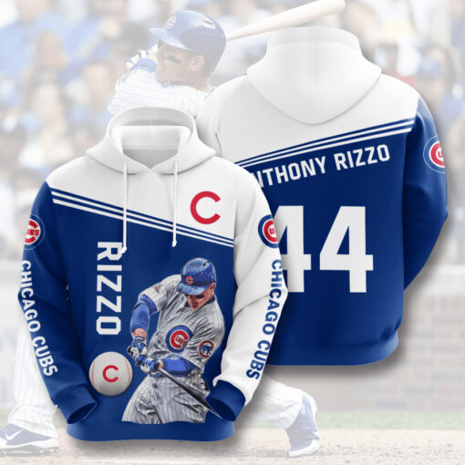 Chicago Cubs 3D Hoodie 02