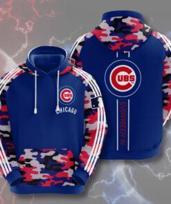 Chicago Cubs 3D Hoodie 03