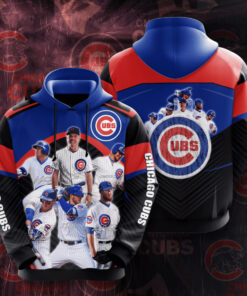 Chicago Cubs 3D Hoodie 05