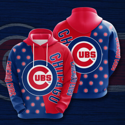Chicago Cubs 3D Hoodie 07