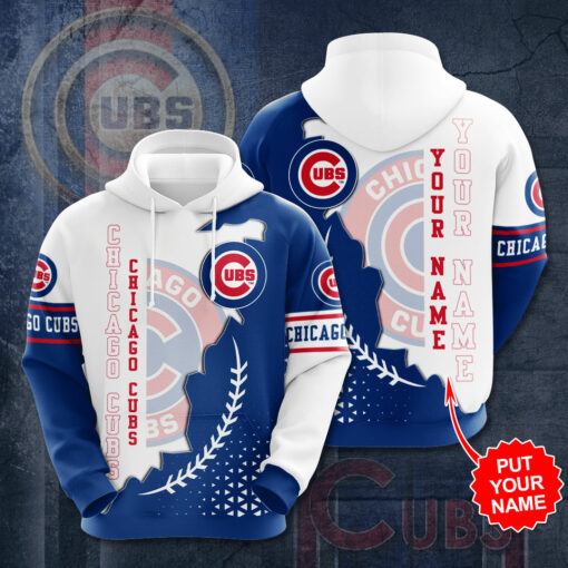 Chicago Cubs 3D Hoodie 09