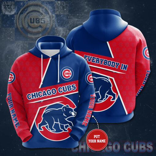 Chicago Cubs 3D Hoodie 11