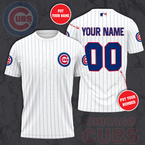Chicago Cubs 3D T shirt 01