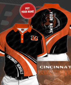 Cincinnati Bengals 3D Polo 01