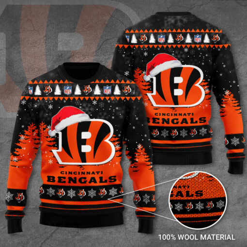 Cincinnati Bengals 3D Ugly Sweater