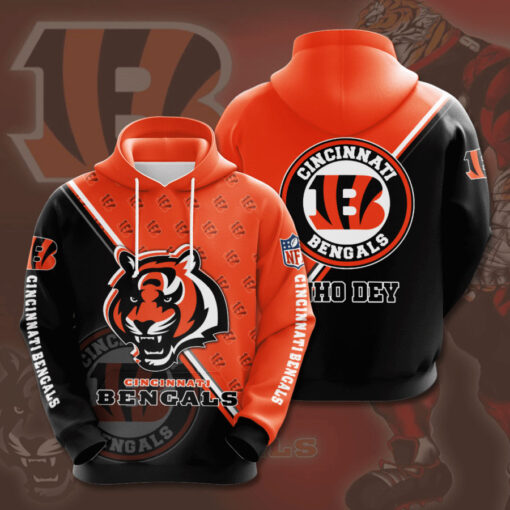 Cincinnati Bengals 3D hoodie 04