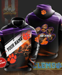 Clemson Tigers 3D Hoodie 02