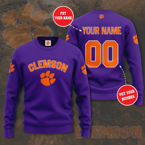 Clemson Tigers 3D Sweatshirt 03