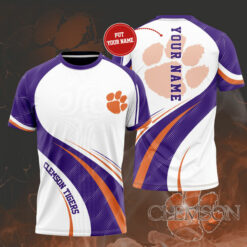 Clemson Tigers 3D T shirt 02
