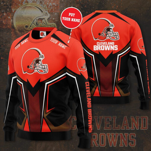 Cleveland Browns 3D Sweatshirt 01