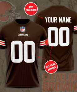 Cleveland Browns 3D T shirt 01