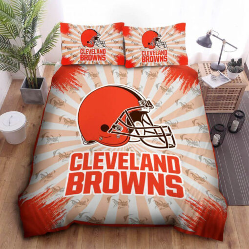 Cleveland Browns bedding set 03