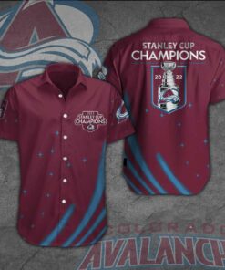 Colorado Avalanche 3D Sleeve Dress Shirt NHLCA005