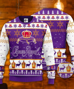 Crown Royal Christmas Ugly 3D Sweater 2022 Ver.1